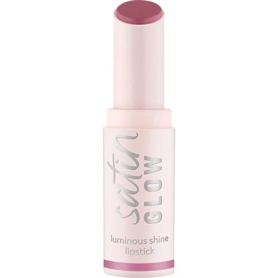 Essence Essence Satin Glow Luminous Shine Lipstick – 04 Let´s Get Mauvin 3,5g
