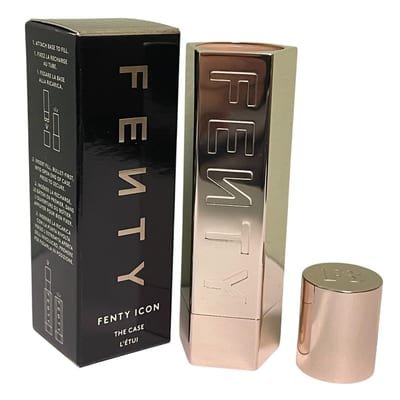 Fenty Beauty Fenty Beauty Icon The Case Refillable Lipstick Case - Metallic Nude Empty