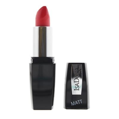 IsaDora Isadora Perfect Matt 04 Hot Coral Lipstick 4.5g