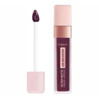 L'Oreal L'Oreal Les Macarons Ultra Matte Liquid Lipstick – 830 Blackcurrant Crush