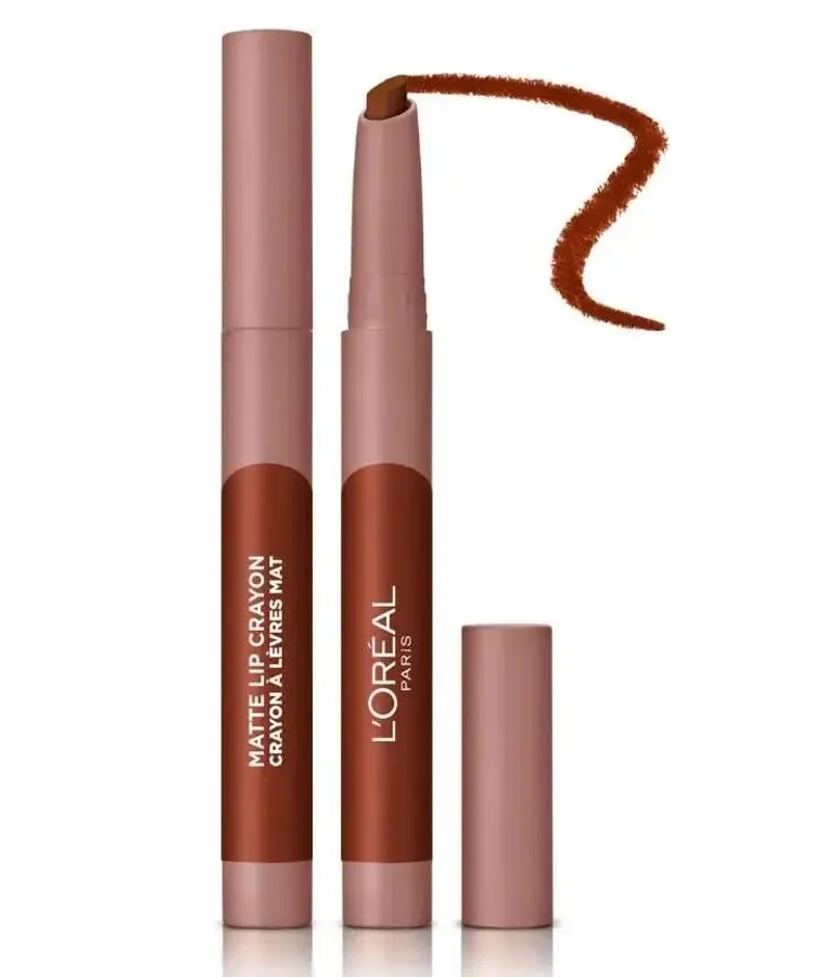 L'Oreal L'Oreal Paris Matte Lip Crayon – 109 Flirty Toffee