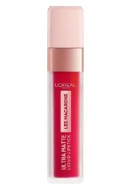 L'Oreal L'Oreal Ultra Matte Liquid Lipstick Les Macarons – 828 Framboise Frenzy