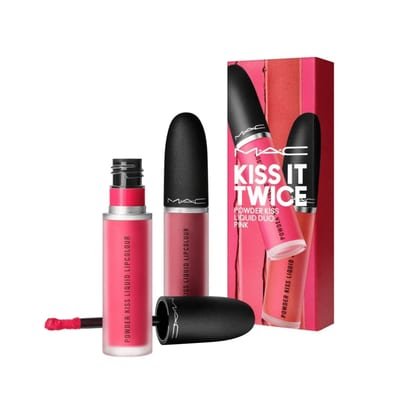 MAC MAC Kiss It Twice Powder Kiss Lip Kit 2pcs