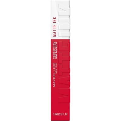 Maybelline Maybelline Lipstick Superstay Velvety Matte Ink 325 Shot Caller Red | Up To 16H Non Transferable - Shot Caller NU