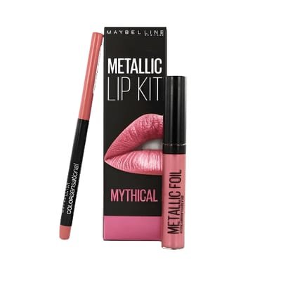 Maybelline Maybelline Metallic Lip Kit Mythical