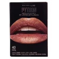 Maybelline Maybelline Python Metallic Lip Kit Lipstick – Fatal