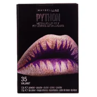 Maybelline Maybelline Python Metallic Lip Kit Lipstick – Valiant