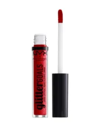 NYX NYX Professional Makeup Glitter Goals Liquid Lipstick – 02 Cherry Quartz