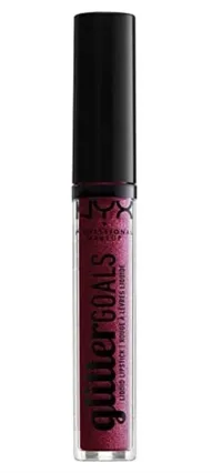 NYX NYX Professional Makeup Glitter Goals Liquid Lipstick – Bloodstone