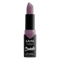 NYX NYX Professional Makeup Suede Matte Lipstick – 15 Violet Smoke