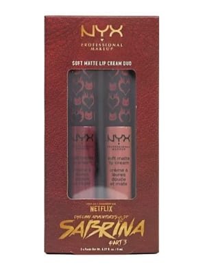 NYX NYX Soft Matte Lip Cream Duo - Chilling Adventures Of Sabrina + Fright Club