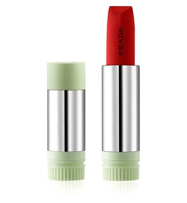 Prada Prada Monochrome Hyper Matte Lipstick Refill in R28 - Fuoco Refill, 8g