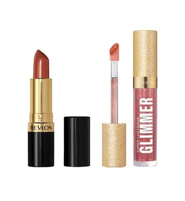 Revlon Revlon Lipstick & Glamour Gloss Get Bronzed Bundle