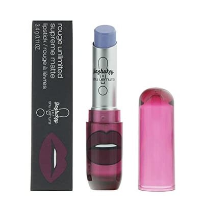 Shu Uemura Shu Uemura Rouge Unlimited Supreme Matte Yazbukey Powder Blue Lipstick 3.4g