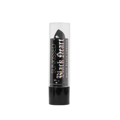 Sunkissed Sunkissed Black Heart Matte Lipstick - Black