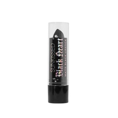 Sunkissed Sunkissed Black Heart Matte Lipstick - Black