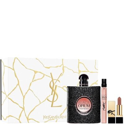 Yves Saint Laurent Yves Saint Laurent Black Opium Gift Set 90ml EDP + 10ml EDP + Mini Rouge Pur Couture Lipstick Nu Muse