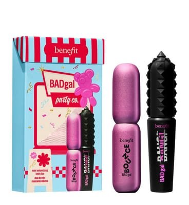 Benefit Benefit Badgal Party Co Bang Volumising Mini Mascara Duo Stocking Filler