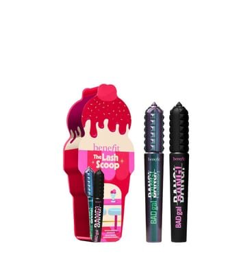 Benefit Benefit The Lash Scoop Badgal Bang Black & Waterproof Mascara Duo Gift Set