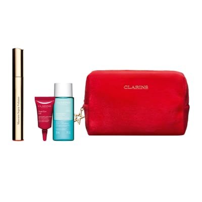 Clarins Clarins All About Eyes Gift Set 8ml Supra Volume Mascara + 30ml Instant Eye Make-Up Remover + 3ml Total Eye Lift