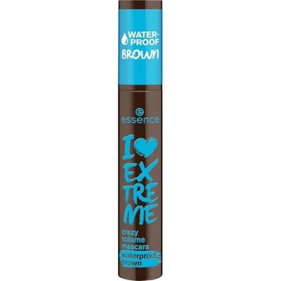 Essence Essence I Love Extreme Crazy Volume Mascara Waterproof Brown 01 Cozy 12ml