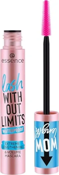 Essence Essence Lash Without Limits Waterproof Extreme Lengthening & Volume Mascara 03 Black 13ml