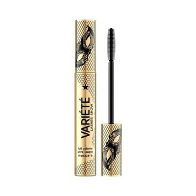 EVELINE COSMETICS EVELINE COSMETICS Variete Long Lasting Volumising Mascara with Precise Silicone Brush - Black