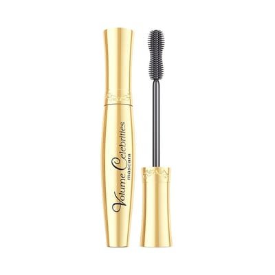 EVELINE COSMETICS EVELINE COSMETICS Volume Celebrities Volume Celebrity Volumizing & Curling Mascara with Carnauba Wax and Jojoba Oil - Black