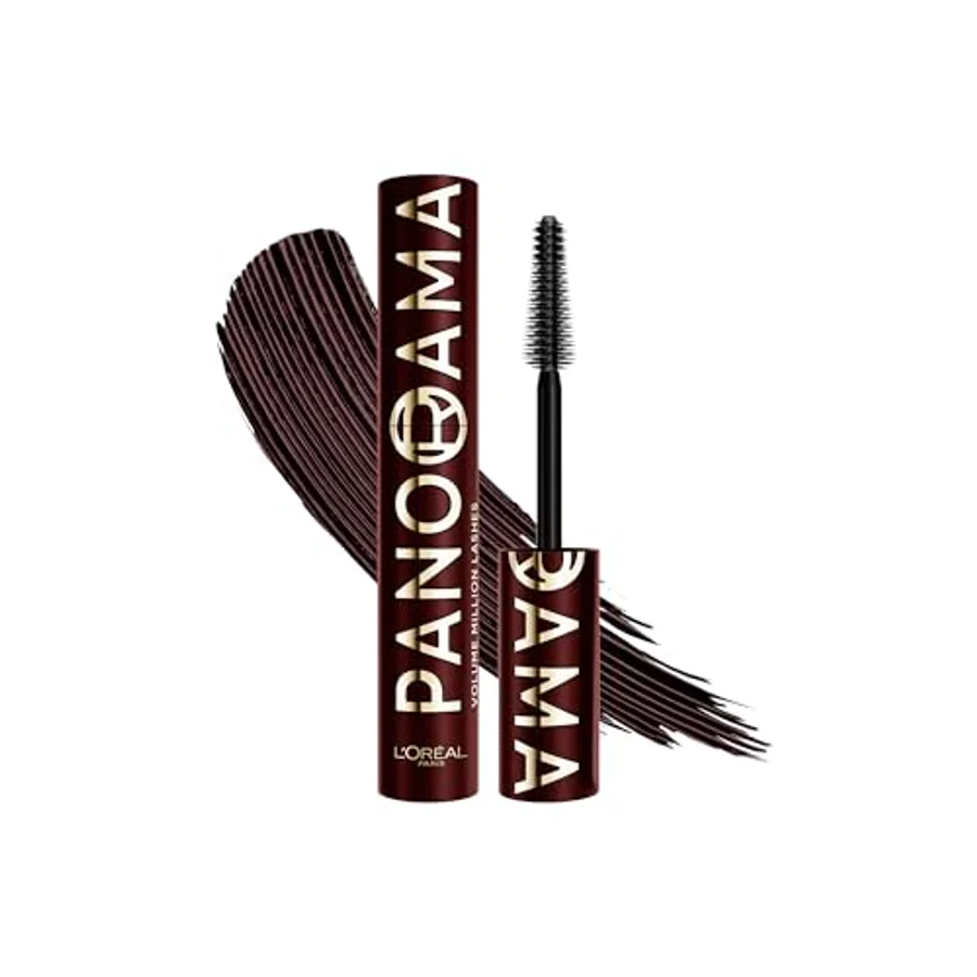 Loreal L'Oreal Paris Blue Mascara, Volume Million Lashes Panorama Chromatic, Bordeaux Cashmere
