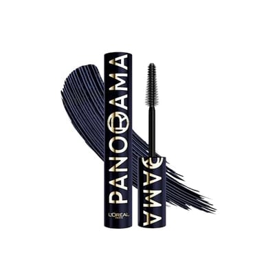 Loreal L'Oreal Paris Blue Mascara, Volume Million Lashes Panorama Chromatic, Up To 24H Wear, Bleu Suede, 10ml