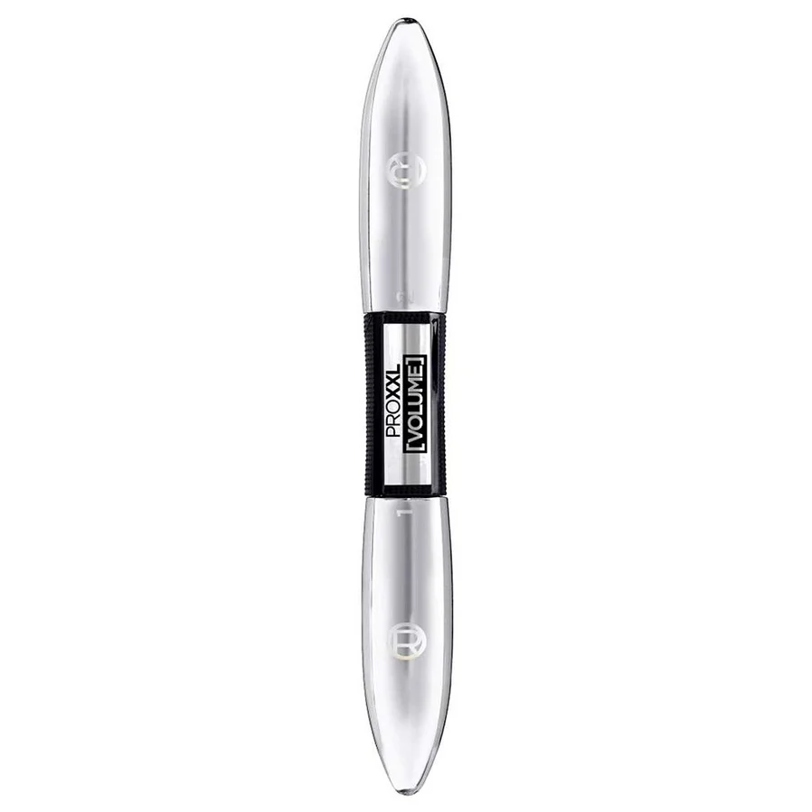 Loreal L'Oreal Paris Volumising Black Mascara, Xxl Pro Volume Mascara With Dual Sided Brush, 12ml