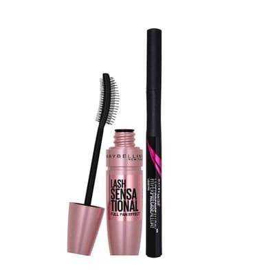 Maybelline Maybelline Lash Sensational Mascara & Hyper Precise All Day Eyeliner Duo