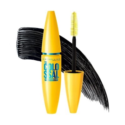 Maybelline Maybelline Mascara, Colossal Mascara Lengthening and Volumising Waterproof Mascara - black / black