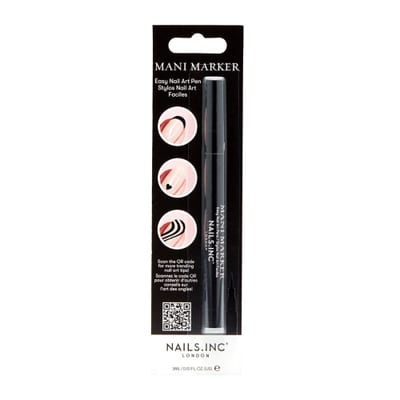 Nails.INC Mascara Black Mani Marker Nail Art Pen