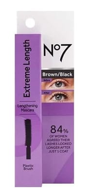 NO7 No7 Extreme Length Mascara Brown