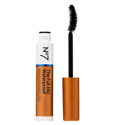 NO7 No7 Full 360 Waterproof Mascara Black Brown, 7ml