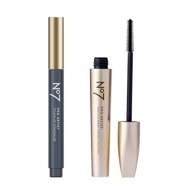 NO7 No7 Pro Artist Concealer & Mascara Bundle 6