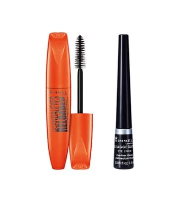 Rimmel Rimmel London Scandaleyes Mascara And Exaggerate Eyeliner Bundle