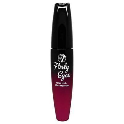 W7 W7 Flirty Eyes Mascara Blackest Black