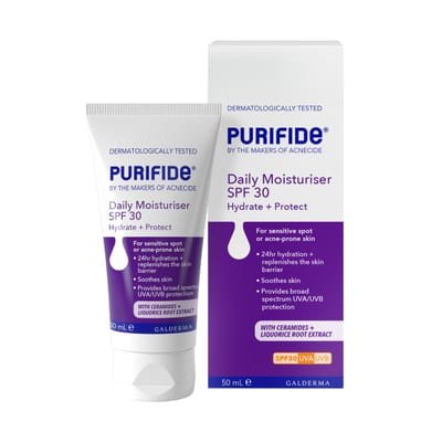 Acnecide Acnecide Purifide by Acnecide SPF 30 Daily Face Moisturiser for Acne Prone Skin & Blemish Control