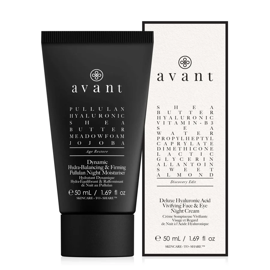 Avant Skincare Dynamic Hydra-Balancing & Firming Pullulan Night Moisturiser