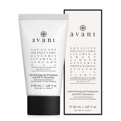Avant Skincare Satin-Soft Imperial Polyglutamic Acid DUO Moisturiser