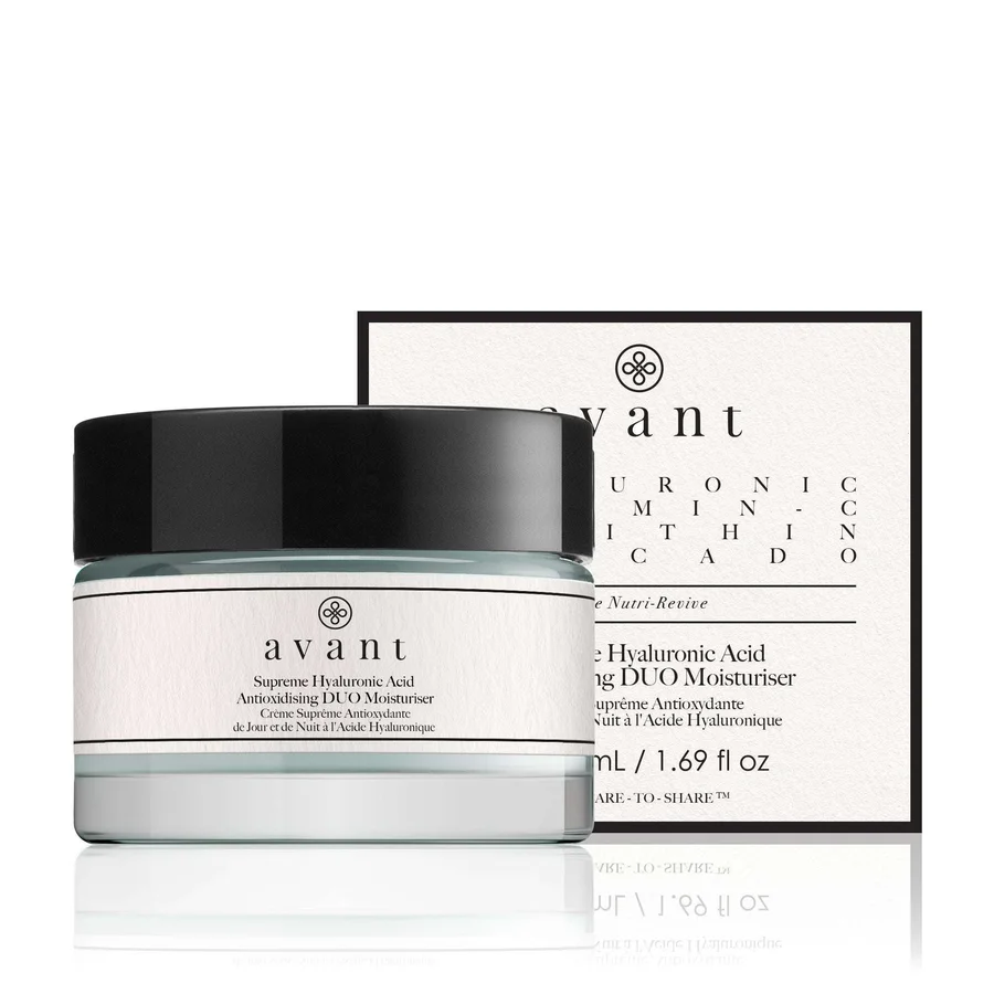 Avant Skincare Supreme Hyaluronic Acid Anti-oxidising DUO Moisturiser | Packaging: Original Pack
