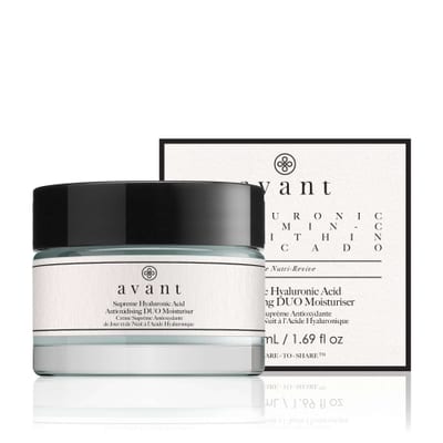 Avant Skincare Supreme Hyaluronic Acid Anti-oxidising DUO Moisturiser | Packaging: Original Pack