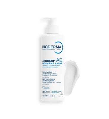 BIODERMA Bioderma Atoderm Ad Intensive Balm Moisturiser For Very Dry Eczema Prone Itchy Skin 400ml