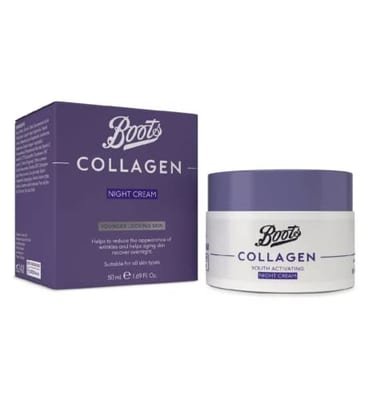 Boots Boots Collagen Night Cream 50Ml