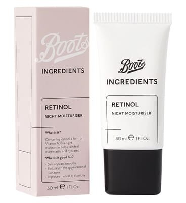 Boots Boots Ingredients Retinol Night Moisturiser 30Ml