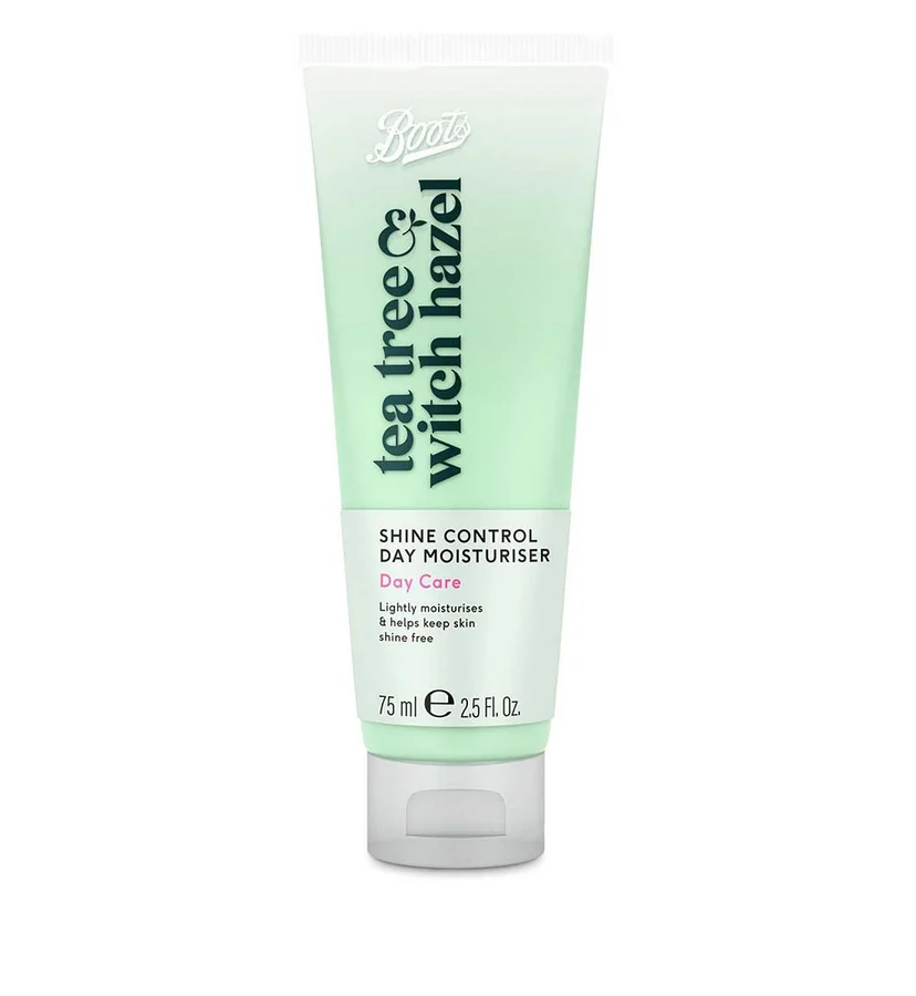 Boots Boots Tea Tree & Witch Hazel Shine Control Day Moisturiser 75Ml