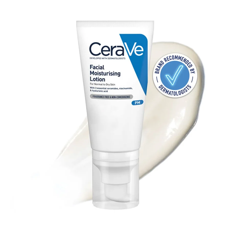 CeraVe CeraVe PM Facial Moisturising Lotion (52ml)