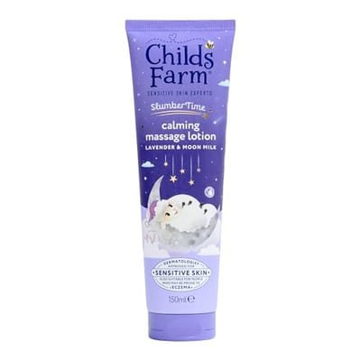 Child's Farm Childs Farm Slumbertime Calming Massage Lotion 150Ml Lavender & Moon Milk Gentle Moisturiser For Babies Kids
